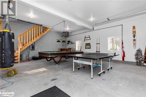 Garage with electric panel - 3298 Seydel Lane Lane, Coldwater, ON - Indoor Photo Showing Other Room