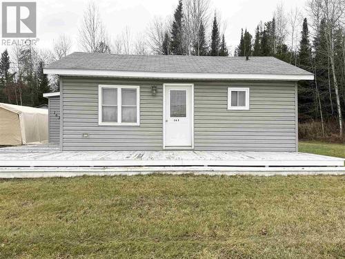 163 Highway 129, Chapleau, ON - Outdoor With Exterior