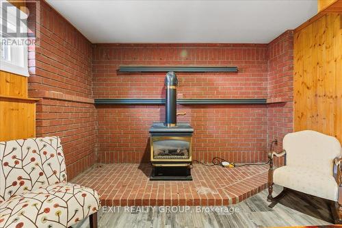 110 Canal Street, Quinte West, ON - Indoor With Fireplace