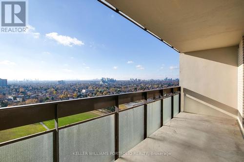 1705 - 260 Seneca Hill Drive, Toronto, ON - Outdoor With Balcony With View With Exterior