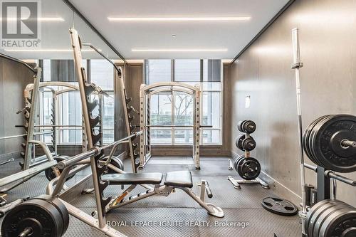 836 - 5 Mabelle Avenue, Toronto, ON - Indoor Photo Showing Gym Room