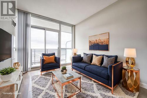 2705 - 3975 Grand Park Drive, Mississauga, ON - Indoor Photo Showing Living Room