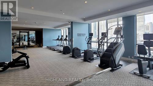 2705 - 3975 Grand Park Drive, Mississauga, ON - Indoor Photo Showing Gym Room