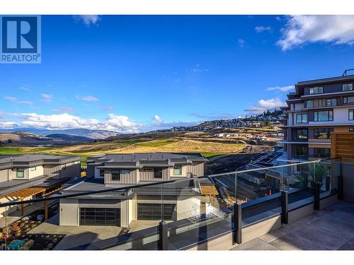 105 Predator Ridge Drive Unit# 3, Vernon, BC - Outdoor With Balcony With View