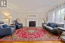 1195 Crestdale Road, Mississauga, ON  - Indoor Photo Showing Living Room With Fireplace 