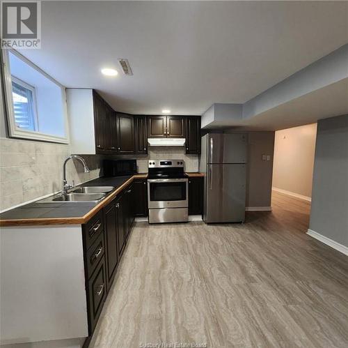 70 Mcintyre Street, Nairn Centre, ON - Indoor Photo Showing Kitchen With Double Sink