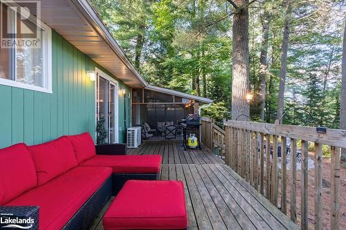 1335 Sherwood Forest Road, Bracebridge, ON - Outdoor With Deck Patio Veranda With Exterior