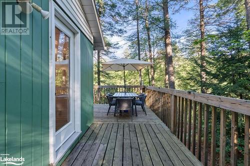 1335 Sherwood Forest Road, Bracebridge, ON - Outdoor With Deck Patio Veranda With Exterior