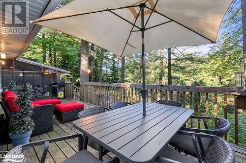 1335 Sherwood Forest Road, Bracebridge, ON - Outdoor With Deck Patio Veranda With Exterior