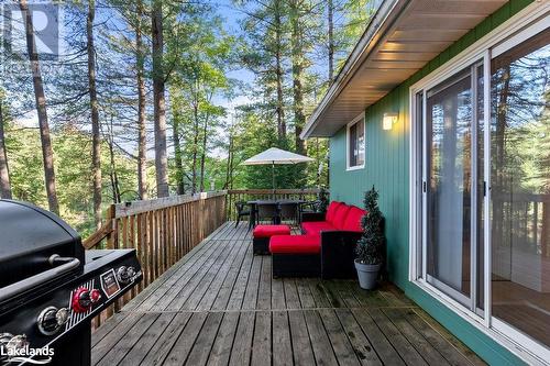 1335 Sherwood Forest Road, Bracebridge, ON - Outdoor With Deck Patio Veranda With Exterior