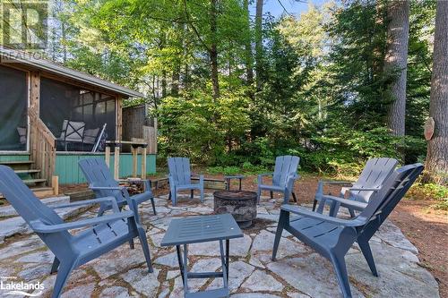 1335 Sherwood Forest Road, Bracebridge, ON - Outdoor With Deck Patio Veranda