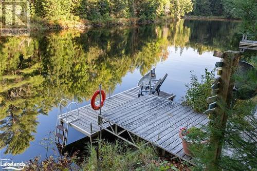 1335 Sherwood Forest Road, Bracebridge, ON - Outdoor With Body Of Water With Deck Patio Veranda