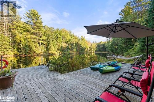 1335 Sherwood Forest Road, Bracebridge, ON - Outdoor With Deck Patio Veranda