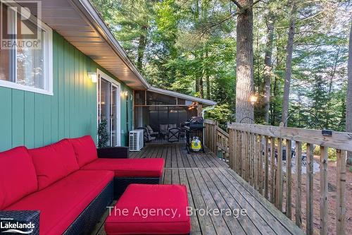 1335 Sherwood Forest Road, Bracebridge (Oakley), ON - Outdoor With Deck Patio Veranda