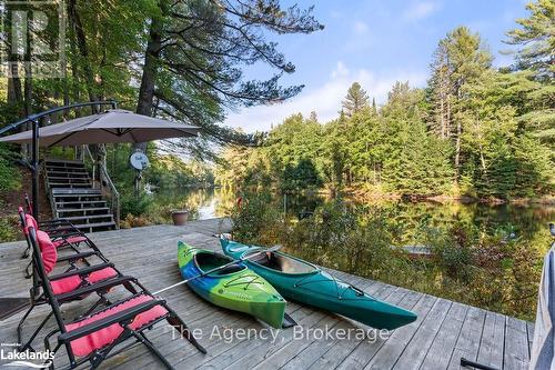 1335 Sherwood Forest Road, Bracebridge (Oakley), ON - Outdoor With Deck Patio Veranda