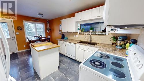 8711 88 Street, Fort St. John, BC - Indoor Photo Showing Kitchen With Double Sink