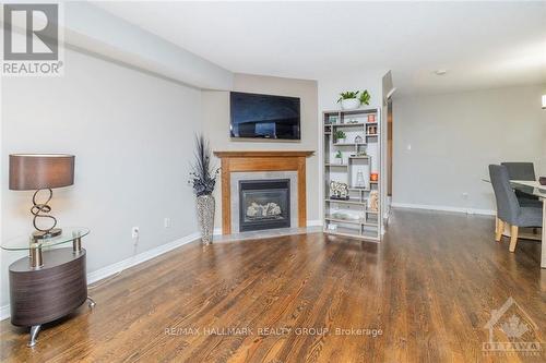 155 Challenge Crescent, Ottawa, ON - Indoor Photo Showing Living Room With Fireplace