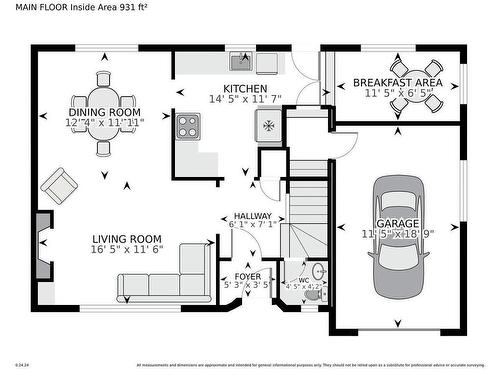 Drawing (sketch) - 375 Av. Glengarry, Mont-Royal, QC - Other