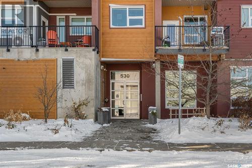 301 530 J Avenue S, Saskatoon, SK - Outdoor With Balcony