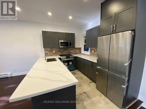 171 Broadview Avenue, Toronto, ON - Indoor Photo Showing Kitchen With Double Sink