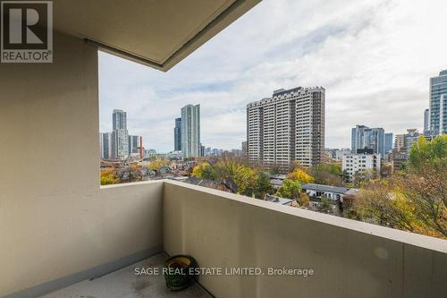 805 - 86 Gloucester Street, Toronto, ON - Outdoor With Balcony With View