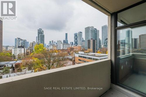 805 - 86 Gloucester Street, Toronto, ON - Outdoor With Balcony