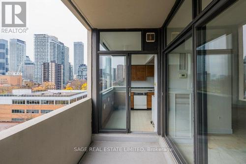 805 - 86 Gloucester Street, Toronto, ON - Outdoor With Balcony With Exterior