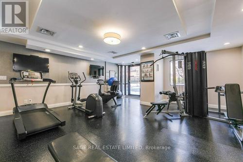 805 - 86 Gloucester Street, Toronto, ON - Indoor Photo Showing Gym Room