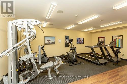 exercise gym - 1008 - 1030 Coronation Drive, London, ON - Indoor Photo Showing Gym Room