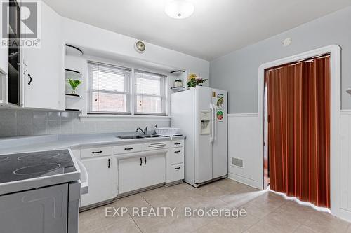 295 Monash Avenue, Oshawa, ON - Indoor Photo Showing Kitchen With Double Sink