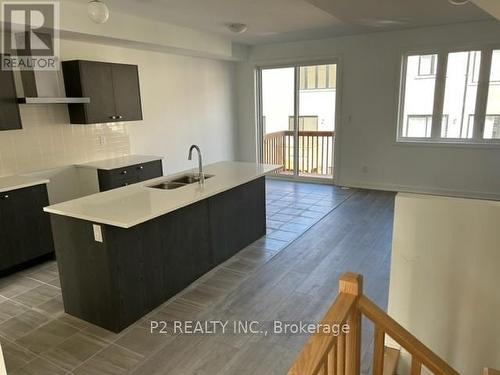 57 Red Maple Lane, Barrie, ON - Indoor Photo Showing Kitchen With Double Sink