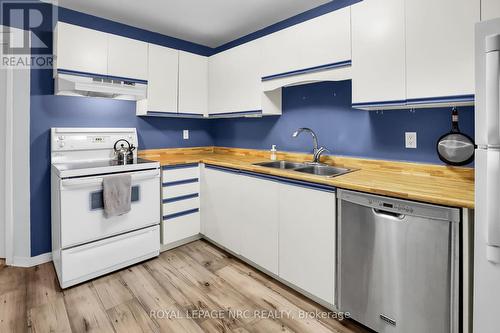 102 - 189 Dorchester Boulevard, St. Catharines (444 - Carlton/Bunting), ON - Indoor Photo Showing Kitchen With Double Sink