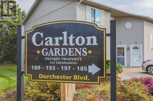 102 - 189 Dorchester Boulevard, St. Catharines (444 - Carlton/Bunting), ON - Outdoor