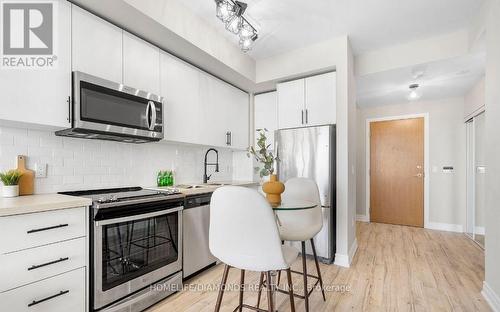 3802 - 20 Shorebreeze Drive, Toronto, ON - Indoor Photo Showing Kitchen With Stainless Steel Kitchen With Upgraded Kitchen