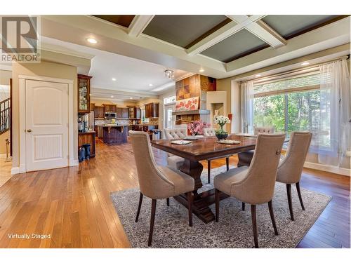 9291 Chinook Road, Vernon, BC - Indoor Photo Showing Dining Room