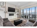 1325 Sladen Crescent, Kelowna, BC  - Indoor Photo Showing Living Room With Fireplace 