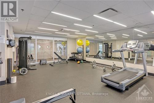 905 - 40 Nepean Street, Ottawa, ON - Indoor Photo Showing Gym Room