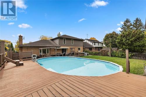 284 St. Andrews, Lakeshore, ON - Outdoor With Above Ground Pool With Backyard With Exterior