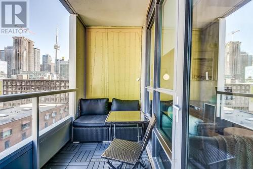 708 - 38 Cameron Street, Toronto, ON - Outdoor With Balcony With Exterior