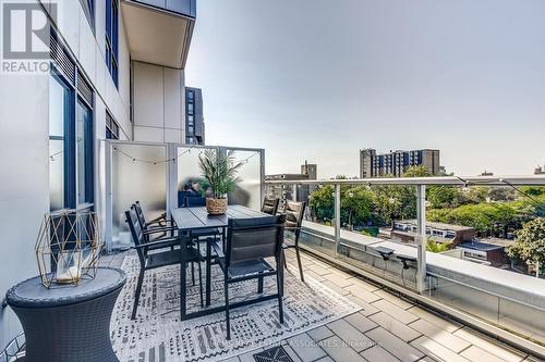 708 - 38 Cameron Street, Toronto, ON - Outdoor With Balcony With Exterior