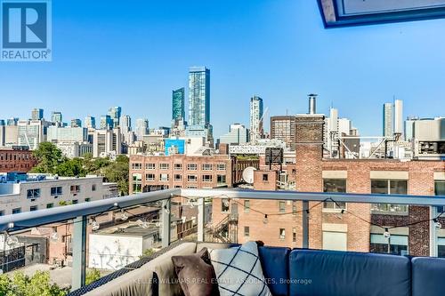 708 - 38 Cameron Street, Toronto, ON - Outdoor With Balcony