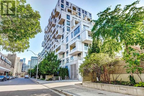 708 - 38 Cameron Street, Toronto, ON - Outdoor With Balcony With Facade