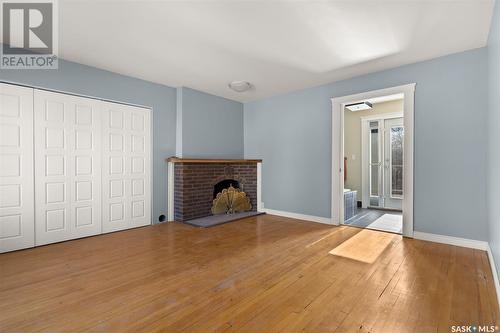 2807 Assiniboine Avenue, Regina, SK - Indoor With Fireplace