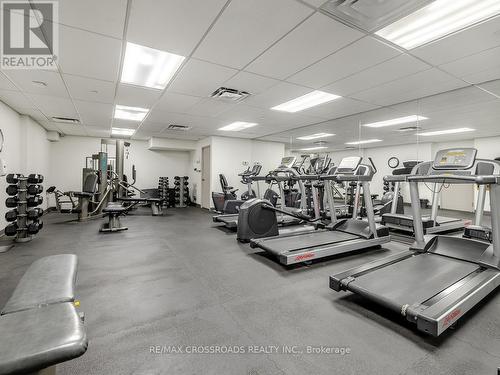 1203 - 10 Kenneth Avenue, Toronto, ON - Indoor Photo Showing Gym Room