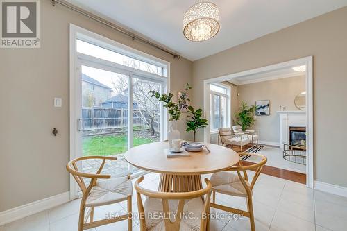 115 Martini Drive, Richmond Hill, ON - Indoor Photo Showing Dining Room With Fireplace