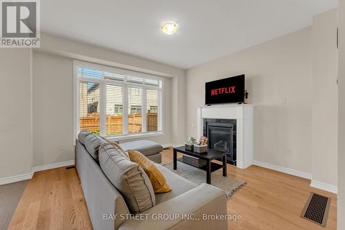 Main - 126 Dolobram Trail, Brampton, ON - Indoor Photo Showing Living Room With Fireplace