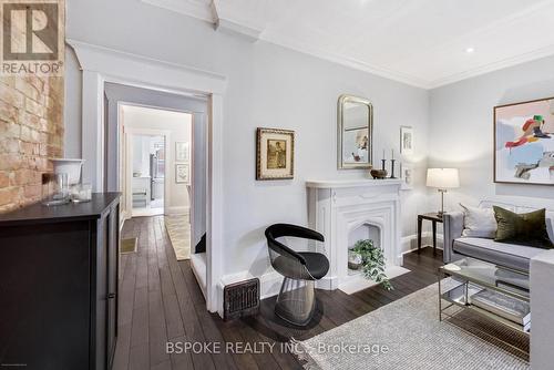 74 Ford Street, Toronto, ON - Indoor Photo Showing Other Room With Fireplace