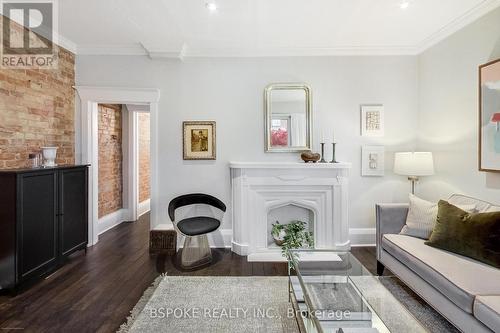 74 Ford Street, Toronto, ON - Indoor Photo Showing Living Room With Fireplace