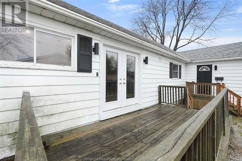 144 Hunter Avenue, Amherstburg, ON - Outdoor With Deck Patio Veranda With Exterior