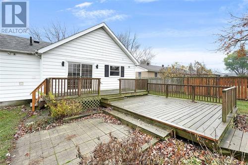 144 Hunter Avenue, Amherstburg, ON - Outdoor With Deck Patio Veranda With Exterior